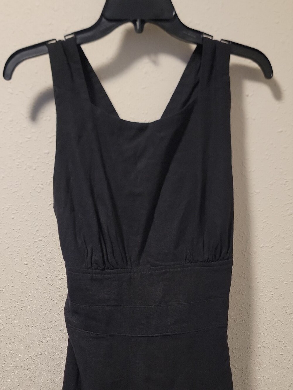 Rachel Zoe Black Sleeveless Maxi Gown Linen/Viscose Sz 8 - Picture 5 of 9